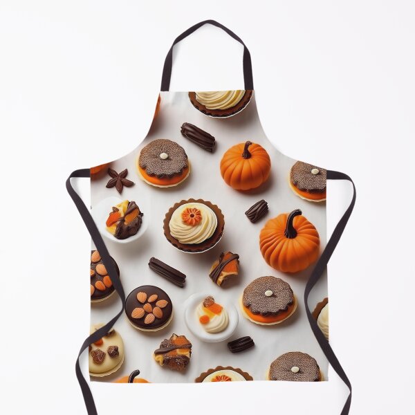 Item preview, Autumn composition: autumn fruits, pumpkins, pumpkin cream pie, leaves, abundance.2 designed and sold by My-fake-places.