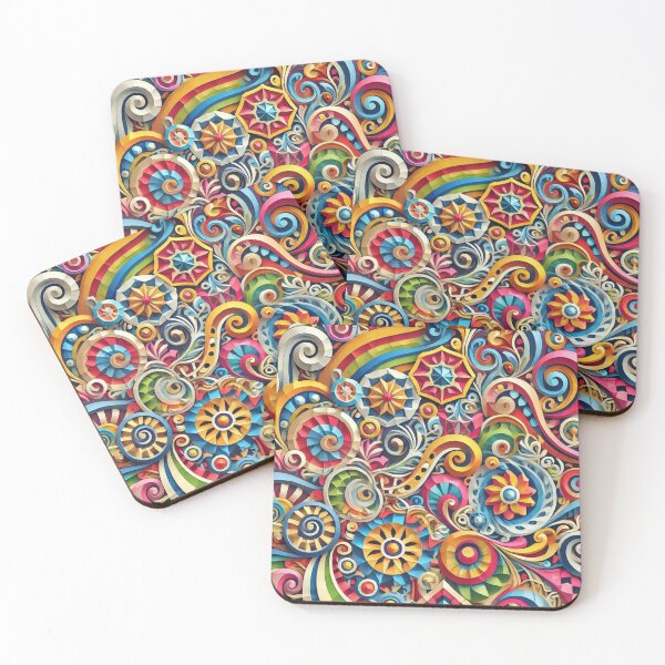 Item preview, Dynamic Kaleidoscope of Paper Art designed and sold by Sillytoe.