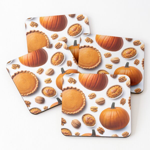 Item preview, Autumn composition: autumn fruits, pumpkins, pumpkin cream pie, leaves, abundance.1 designed and sold by My-fake-places.