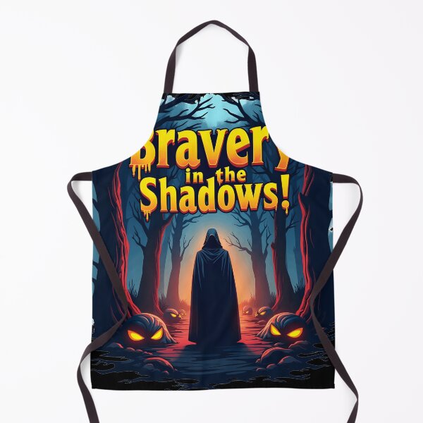 Item preview, Bravery in the Shadows - Halloween Design | Gothic Forest Art for Courage and Fearlessness designed and sold by Dantin.