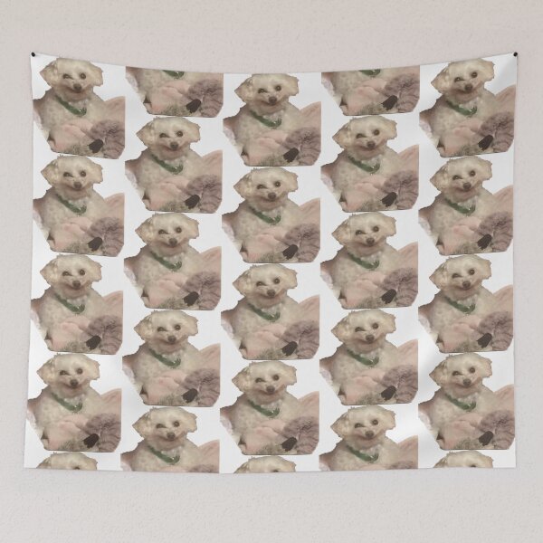 Item preview, Awkward smiling dog meme  designed and sold by Ratcatdoggg.