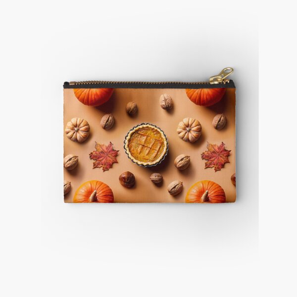 Item preview, Autumn composition: autumn fruits, pumpkins, pumpkin cream pie, leaves, abundance.4 designed and sold by My-fake-places.