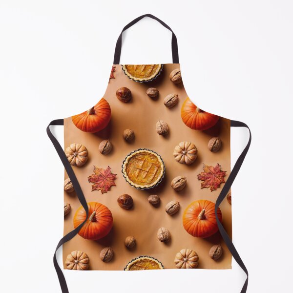 Item preview, Autumn composition: autumn fruits, pumpkins, pumpkin cream pie, leaves, abundance.4 designed and sold by My-fake-places.