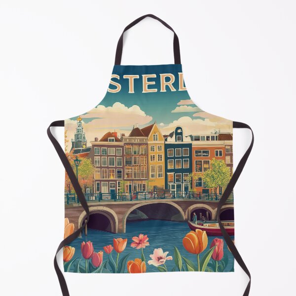 Item preview, Amsterdam Cityscape Art – Captivating Wall Decor Inspired by Dutch Canals & Architecture designed and sold by nomiraclehere.