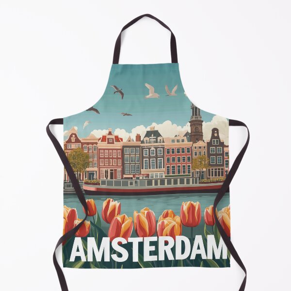 Item preview, Amsterdam Cityscape Art – Captivating Wall Decor Inspired by Dutch Canals & Architecture designed and sold by nomiraclehere.