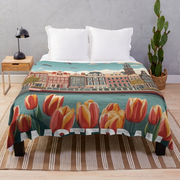 Item preview, Amsterdam Cityscape Art – Captivating Wall Decor Inspired by Dutch Canals & Architecture designed and sold by nomiraclehere.