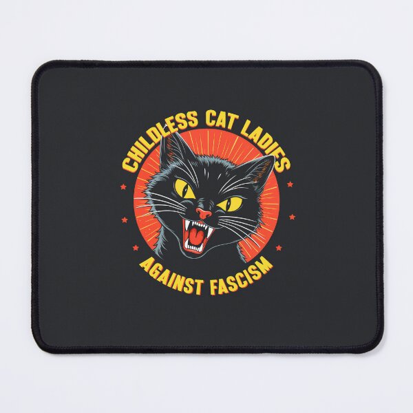 Item preview, Childless Cat Ladies Against Fascism designed and sold by wowwowmeow.