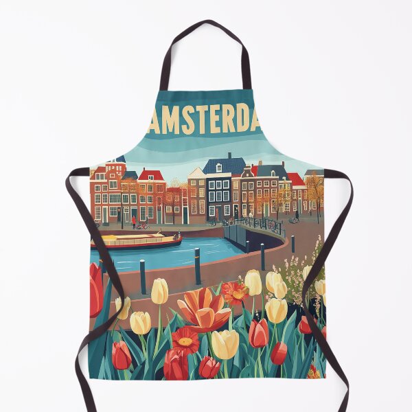 Item preview, Amsterdam Cityscape Art – Captivating Wall Decor Inspired by Dutch Canals & Architecture designed and sold by nomiraclehere.