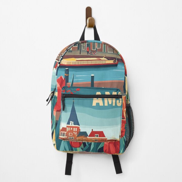 Item preview, Amsterdam Cityscape Art – Captivating Wall Decor Inspired by Dutch Canals & Architecture designed and sold by nomiraclehere.