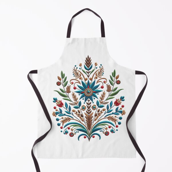 Item preview, Embroidered Floral designed and sold by deniz kaya.