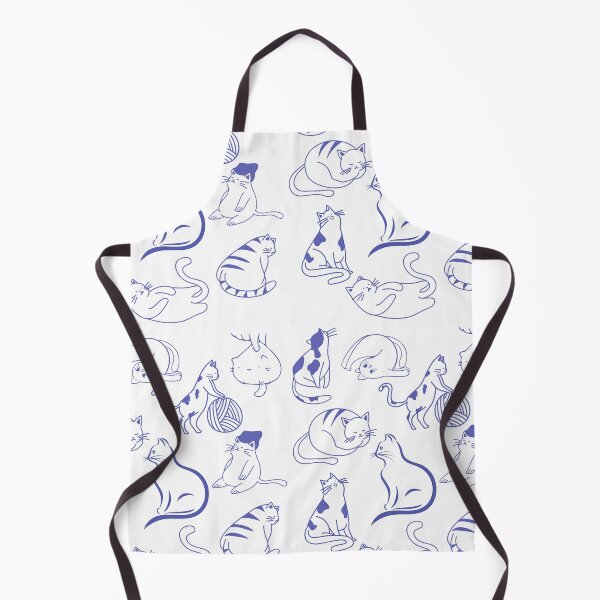 Item preview,  Cute Cat Pattern Aesthetic designed and sold by Ila Mandlik.