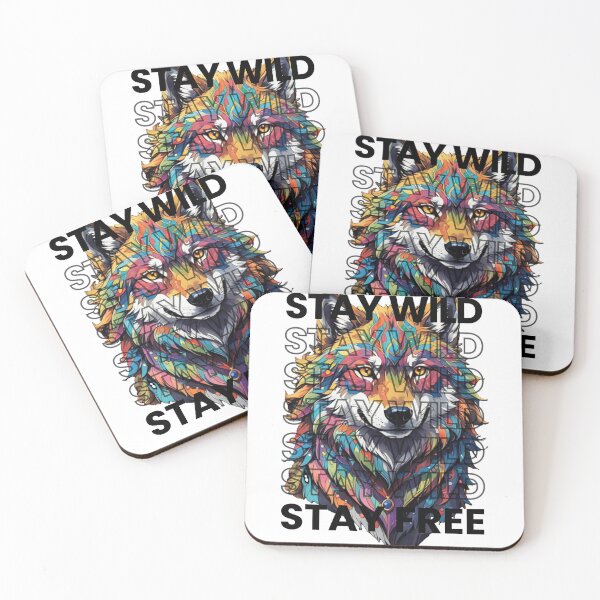 Item preview, Stay Wild and Stay Free designed and sold by UnicornMagik.