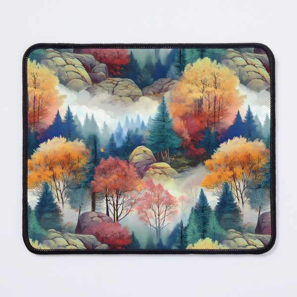 Item preview, Autumn Pine forest designed and sold by Vibranta Studio.