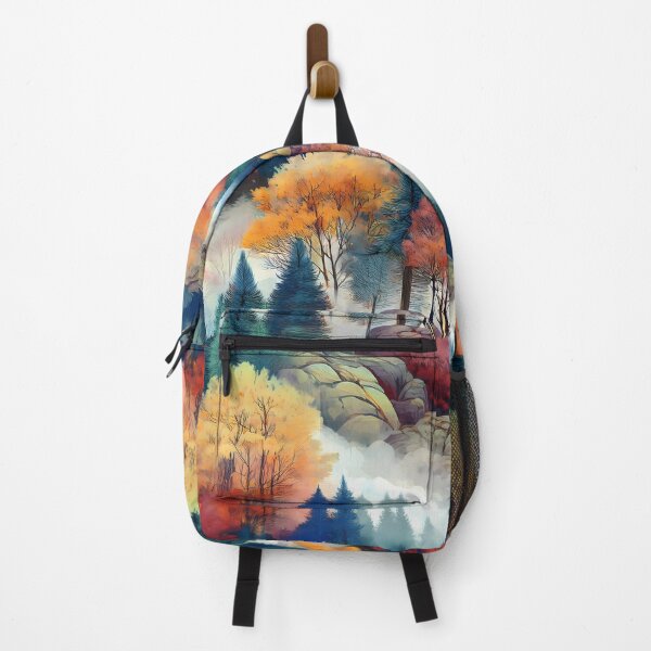 Item preview, Autumn Pine forest designed and sold by Vibranta Studio.