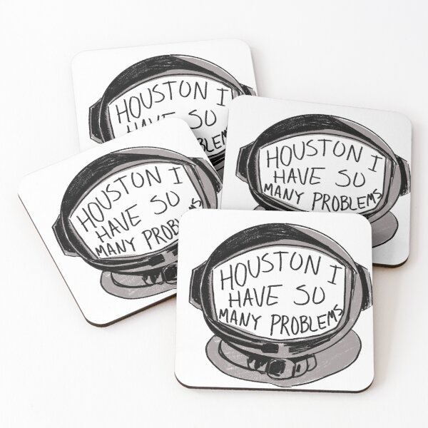 Item preview, Houston, I have so many problems designed and sold by Raccoondoodles.