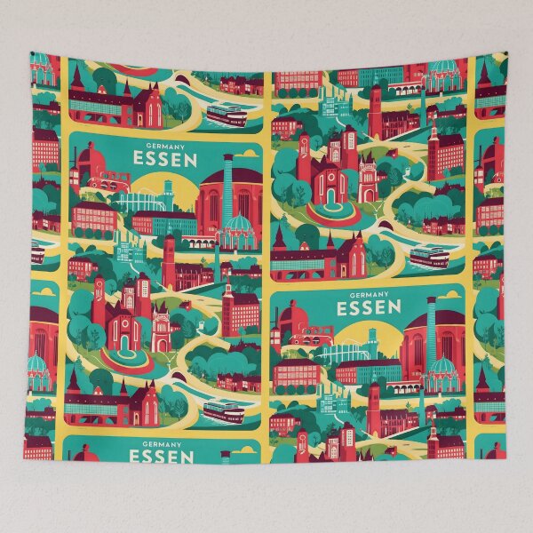 Item preview, Essen Germany Vintage Travel Tourism  designed and sold by TravelersGems.