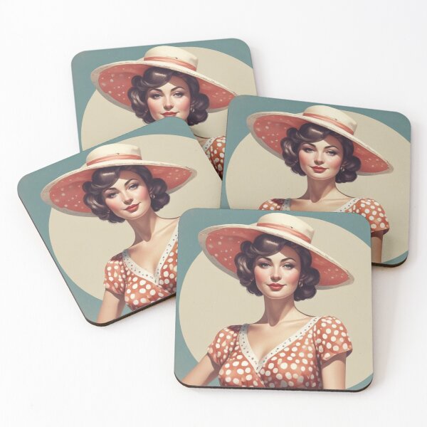 Item preview, Vintage lady designed and sold by GasconyPassion.
