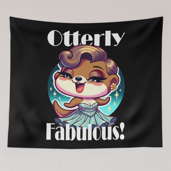Item preview, "Otterly Fabulous" - LaLi Designs designed and sold by LaLi-Designs.