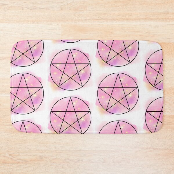 Item preview, Pink Pentacle Pentagram Bubblegum witch designed and sold by WildWoodlandWitch.