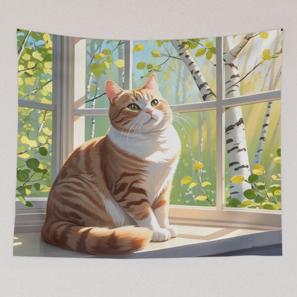 Item preview, Domestic Cat designed and sold by M-Y-A-R-T-.