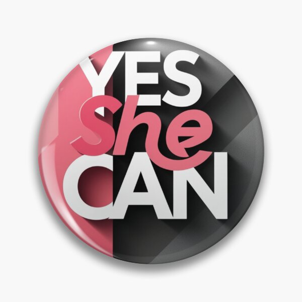 Item preview, Yes she can  designed and sold by Ash44444.