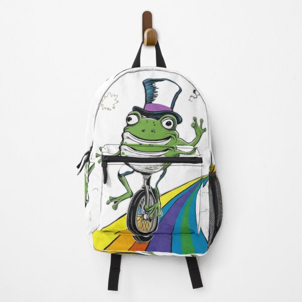 Item preview, Froggy on Wheels - Cute and Quirky Frog Riding a Bicycle  designed and sold by XquisiteFashion.