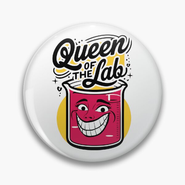 Item preview, Queen of the Lab: Brewing Up Brilliance designed and sold by SplashTastic.