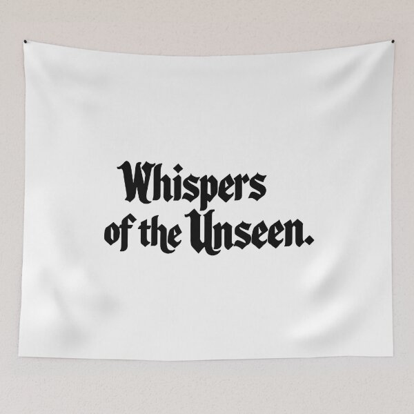 Item preview, Whispers of the Unseen Quote designed and sold by artwaves.