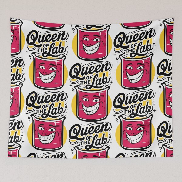 Item preview, Queen of the Lab: Brewing Up Brilliance designed and sold by SplashTastic.