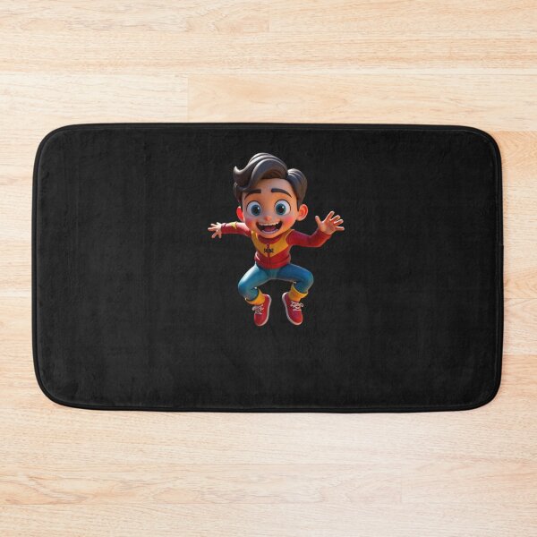 Item preview, Joyful Jumping Kid in 3D Art designed and sold by eliteandhonor.