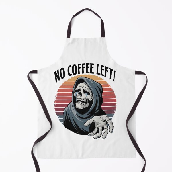 Item preview, NO COFFEE-GRIM REAPER designed and sold by LeeLeeV.