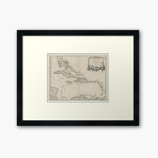 Item preview, Antique Map of the Anitlles 1750 designed and sold by Jeditwins.