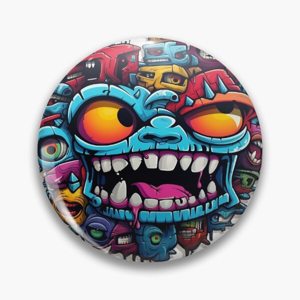 Item preview, Graffiti Face! designed and sold by SMRprintdesign.
