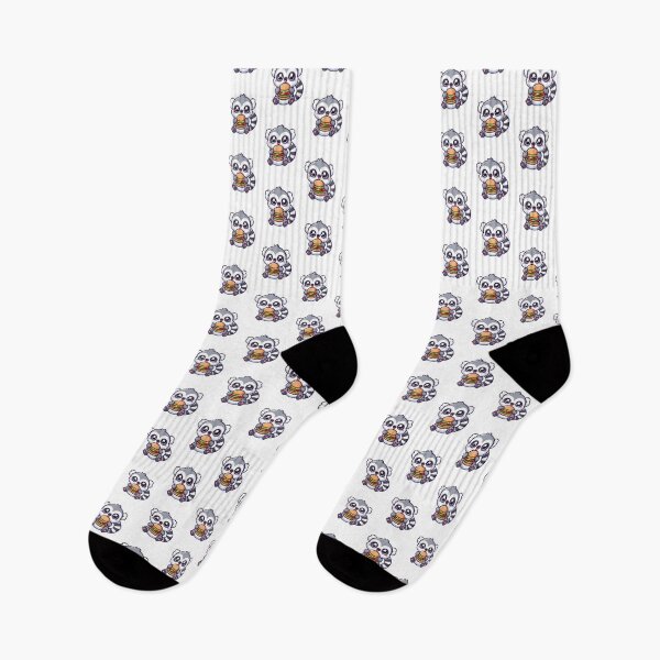 Item preview, lemur eating burger designed and sold by Eternalski.