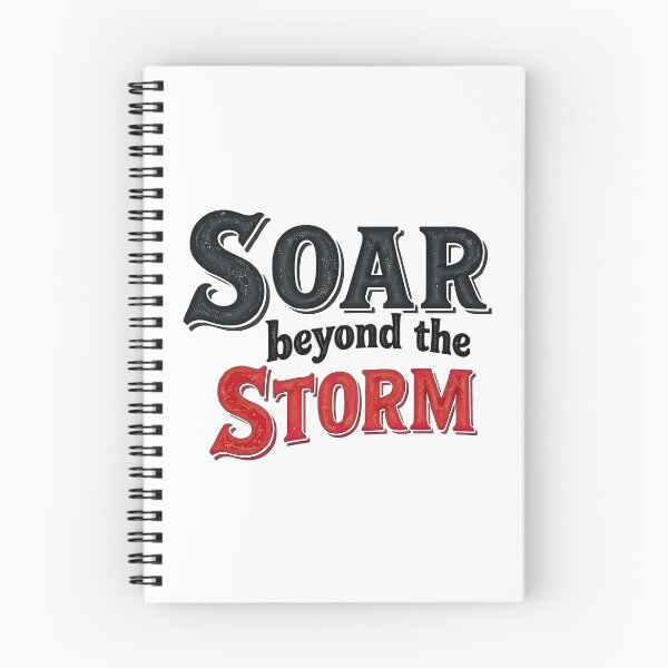 Item preview, Motivational quote about overcoming storm designed and sold by artwaves.