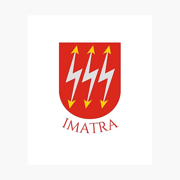 Item preview, Coat of Arms of Imatra, Finland designed and sold by jeshands.