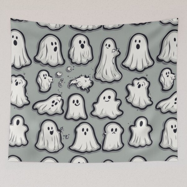 Item preview, Fun Ghost Pattern designed and sold by Planetporridge.