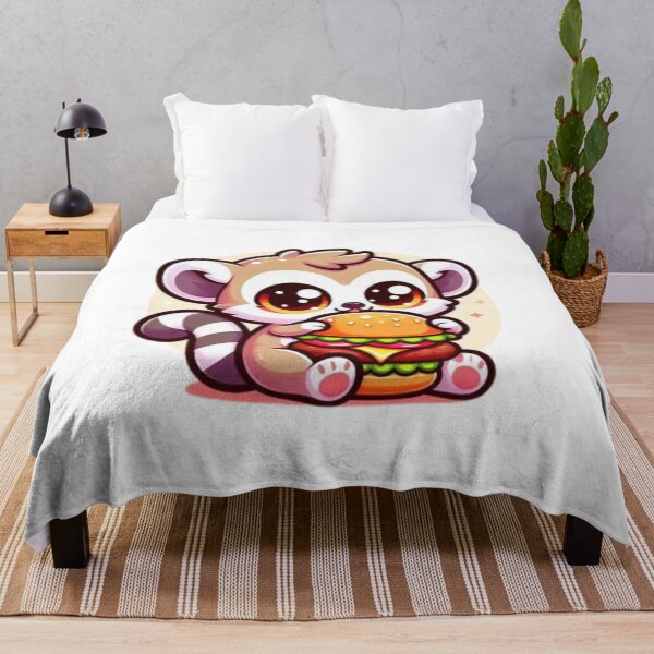 Item preview, lemur eating burger designed and sold by Eternalski.