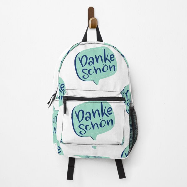 Item preview, Cute Danke schon typography in Speech bubble  designed and sold by CapriCreatives.