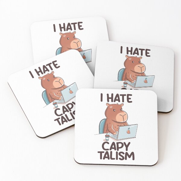 Item preview, I Hate CapyTalism by Tobe Fonseca designed and sold by Tobe Fonseca®.