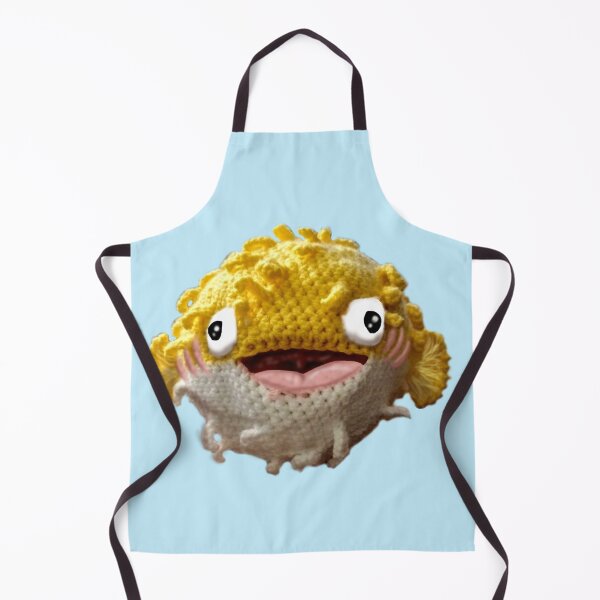 Item preview, Silly Cute Crochet Puffer fish designed and sold by Strings & Wings.