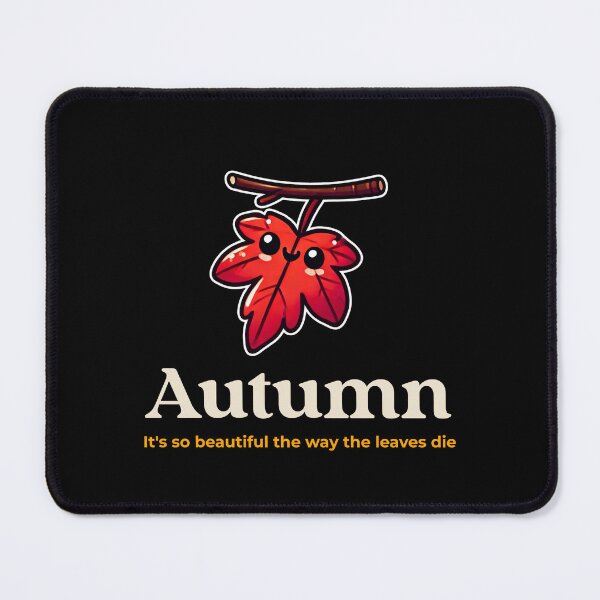 Item preview, Funny Autumn Beautiful Dying Leaves Design designed and sold by PaperZinnia.