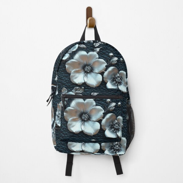 Item preview, Metallic Bloom on Leather designed and sold by AtomTheopolis.