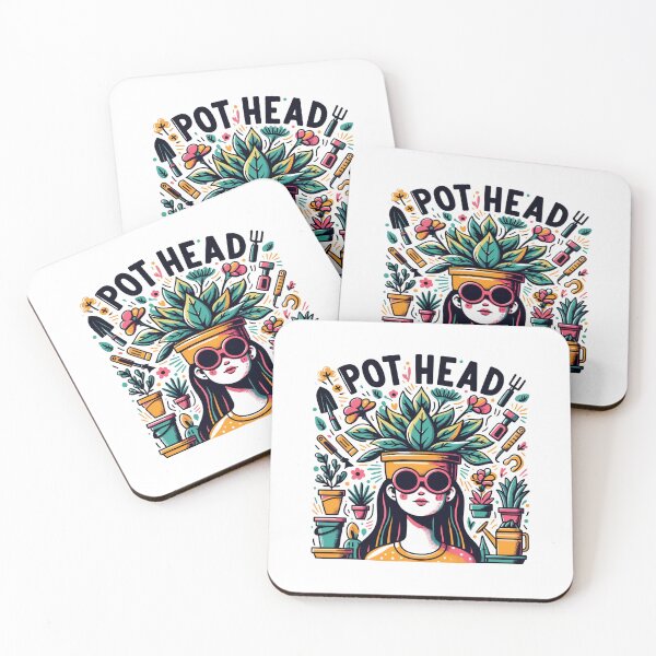 Item preview, 'POT HEAD' Funny Gardening Gift Idea designed and sold by RootedAvenueCo.