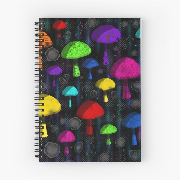 Artikelvorschau, Trippy Psychedelic Pilze Druck entworfen und verkauft von rainbowdazzle.