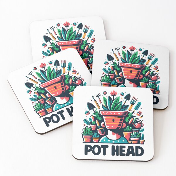 Item preview, 'POT HEAD' Funny Gardening Gift Idea designed and sold by RootedAvenueCo.