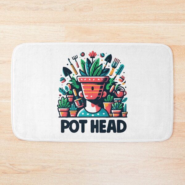Item preview, 'POT HEAD' Funny Gardening Gift Idea designed and sold by RootedAvenueCo.