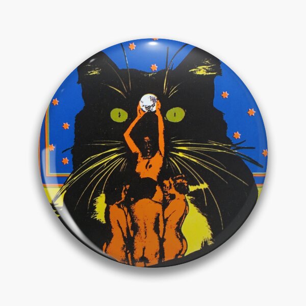 Item preview, Vintage 1967 psychedelic concert poster with cat designed and sold by colliophoto.