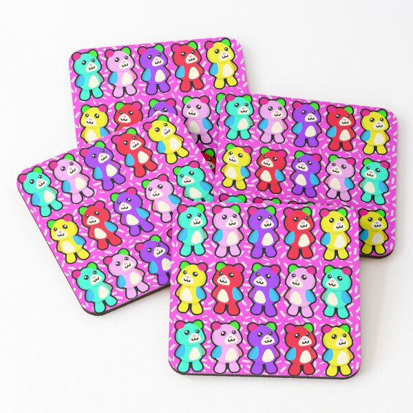 Item preview, Rainbow Bears print designed and sold by rainbowdazzle.