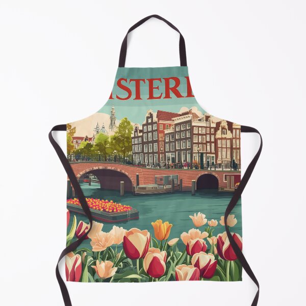 Item preview, Amsterdam Cityscape Art – Captivating Wall Decor Inspired by Dutch Canals & Architecture designed and sold by nomiraclehere.